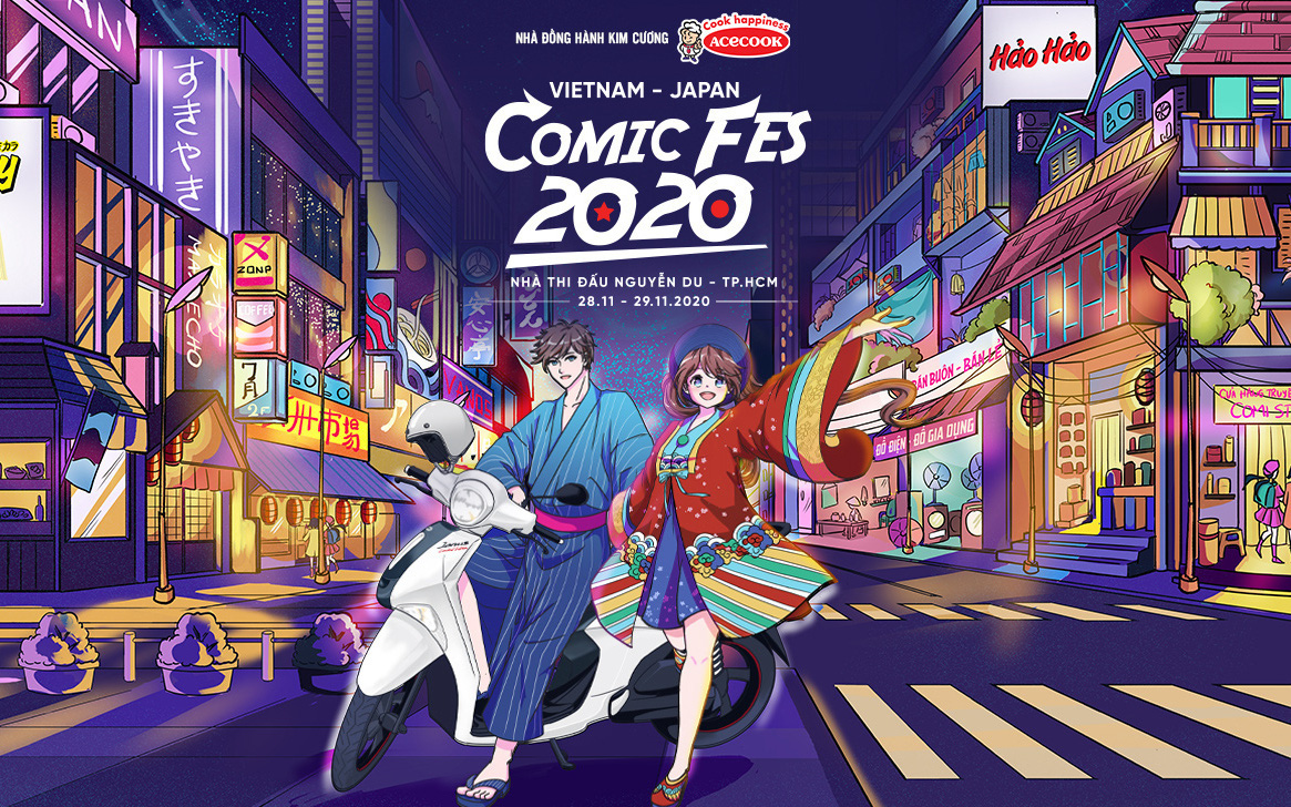 The Chillies, Thịnh Suy cùng dàn cosplay cực chất sắp đổ bộ Vietnam - Japan Comic Fes 2020