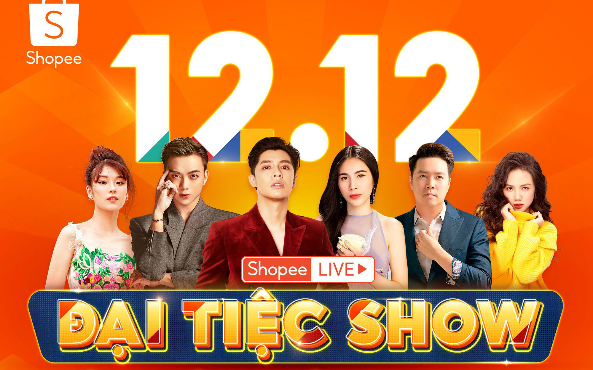 HOT: Thủy Tiên, Noo Phước Thịnh, Soobin cùng loạt sao đổ bộ Shopee Live mừng sinh nhật Shopee tròn 5 tuổi