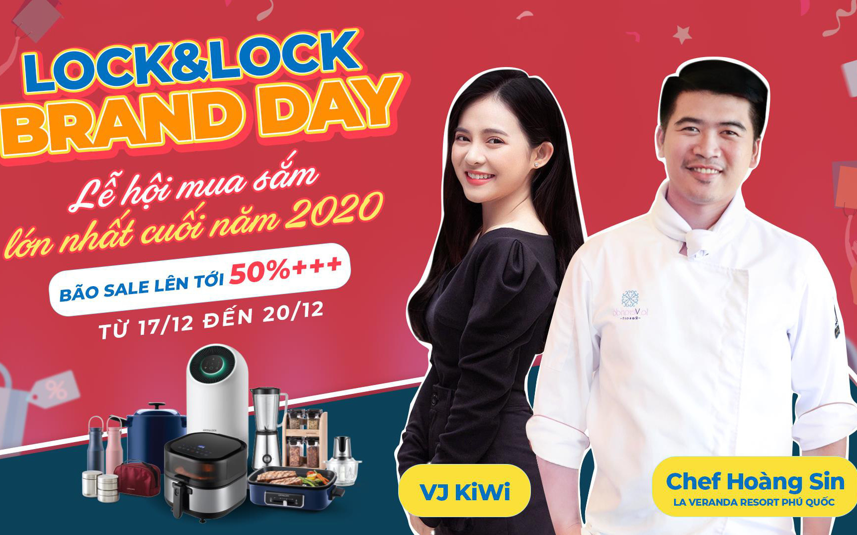 Loạt đồ gia dụng sale “cực khủng” lên tới 50% chỉ từ 19k, chị em “yêu bếp nghiện nhà&quot; tranh thủ sắm ngay cho gia đình trong dịp cuối năm