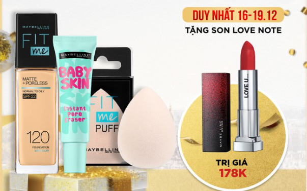 Loạt đồ mỹ phẩm dưỡng da hot hit được “sale đẫm” lên tới 50%++ dịp cuối năm, hội chị em nhanh tay lướt Tiki sắm ngay kẻo “cháy hàng”