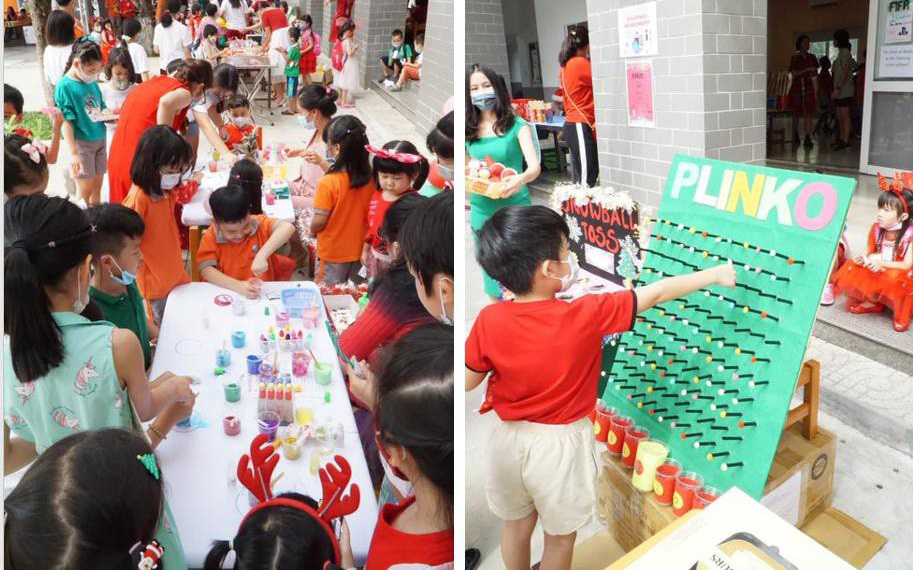 Hội chợ Giáng sinh từ thiện năm 2020 tại trường Quốc tế Singapore Nam Sài Gòn - Nơi hạnh phúc được sẻ chia