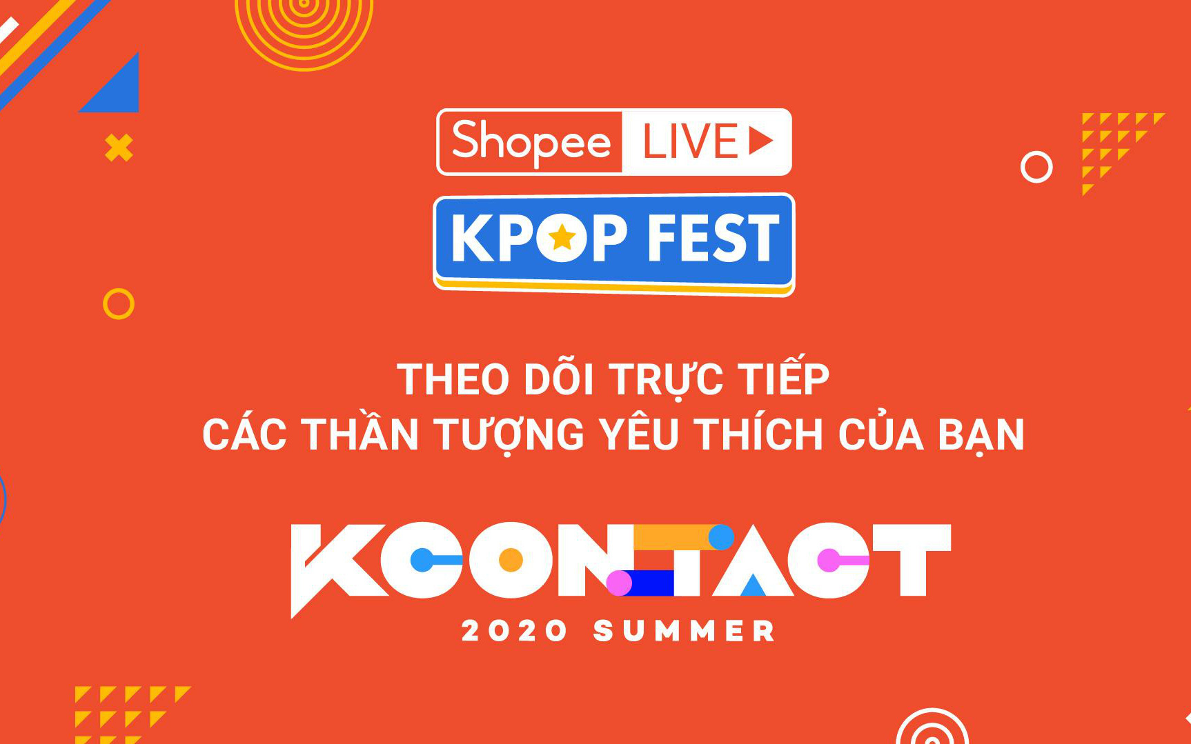 Shopee hợp tác cùng CJ ENM mang đến chương trình KCON, lễ hội văn hóa Hàn Quốc hàng đầu thế giới, với sự góp mặt của các hiện tượng Kpop GFRIEND, ITZY, MAMAMOO, Stray Kids và nhiều thần tượng khác