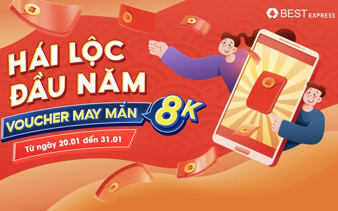 BEST Express dành tặng iPhone 12 Pro Max và lì xì lên đến 888K tại Shopee