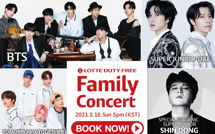 BTS, TWICE tham dự Lotte Duty Free Family Concert