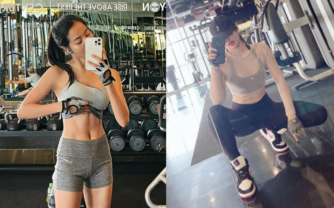 Hè sắp về, đường đua diện bikini lại nóng dần khiến chị em thi nhau kéo tới phòng gym