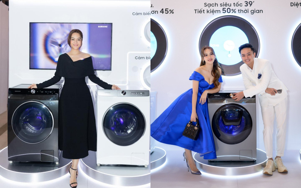 Có gì trong chiếc máy giặt thông minh mới khiến Phạm Quỳnh Anh cho tới vợ chồng đạo diễn Victor Vũ đều mê mẩn?