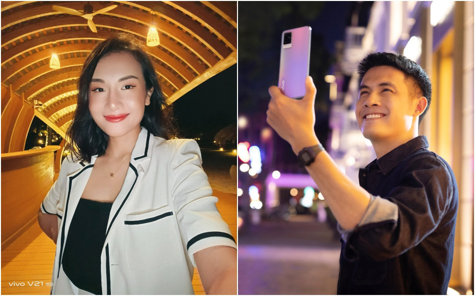 Mặc trời tối thui, các YouTuber nổi tiếng Giang Ơi, Chan La Cà… vẫn chụp hình cực xịn nhờ “siêu phẩm selfie” này