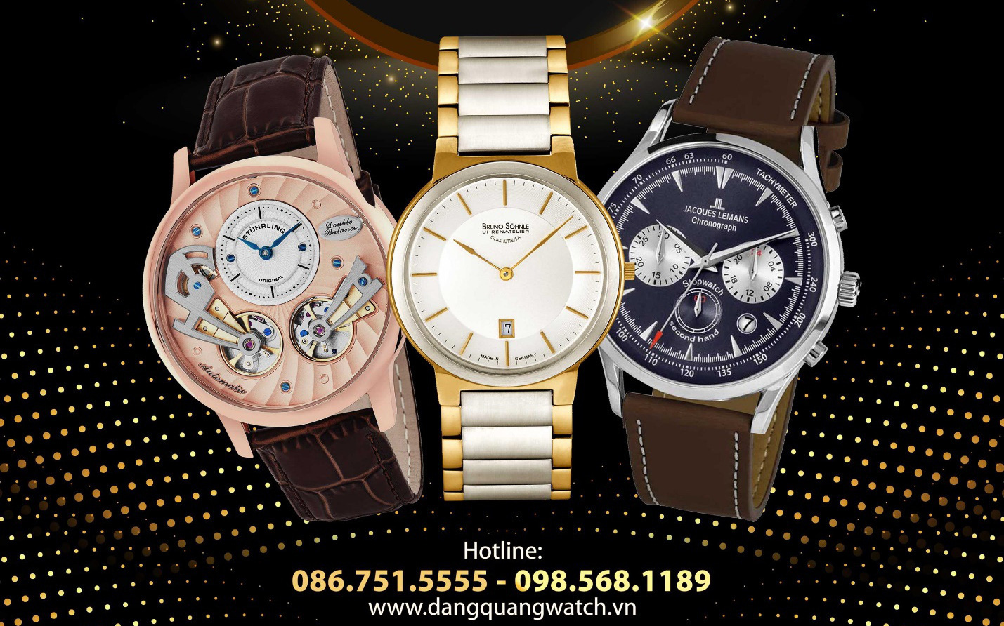 Khuyến mãi lớn chưa từng có mừng sinh nhật Đăng Quang Watch, giảm ngay 40% đồng hồ chính hãng
