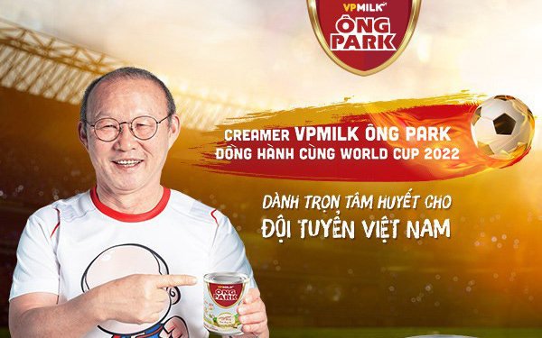 VPMilk đồng hành cùng HLV Park Hang-seo chinh phục vòng loại World Cup