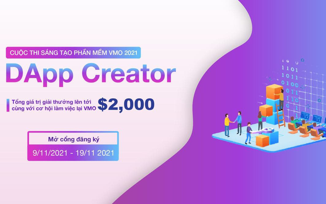 Cuộc thi sáng tạo công nghệ VMO 2021 - bệ phóng dành cho sinh viên yêu thích Blockchain