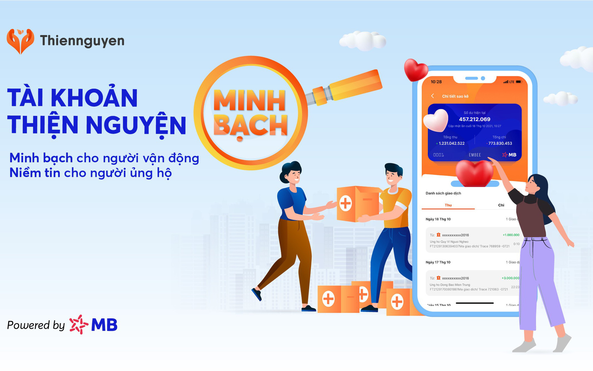 Cá nhân tham gia vận động, quyên góp từ thiện: hướng tới sự minh bạch và chuyên nghiệp