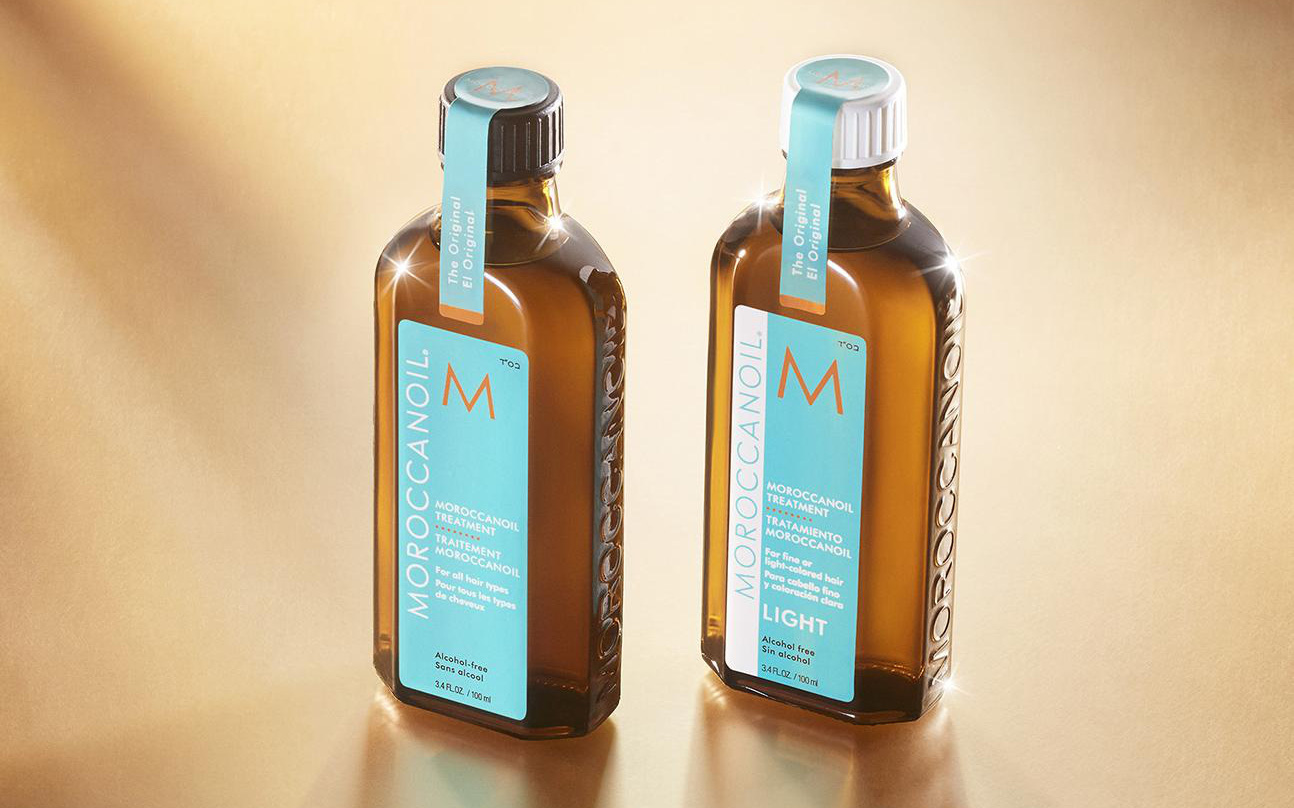 Dầu dưỡng tóc Moroccanoil tăng độ óng ả lên đến 118%
