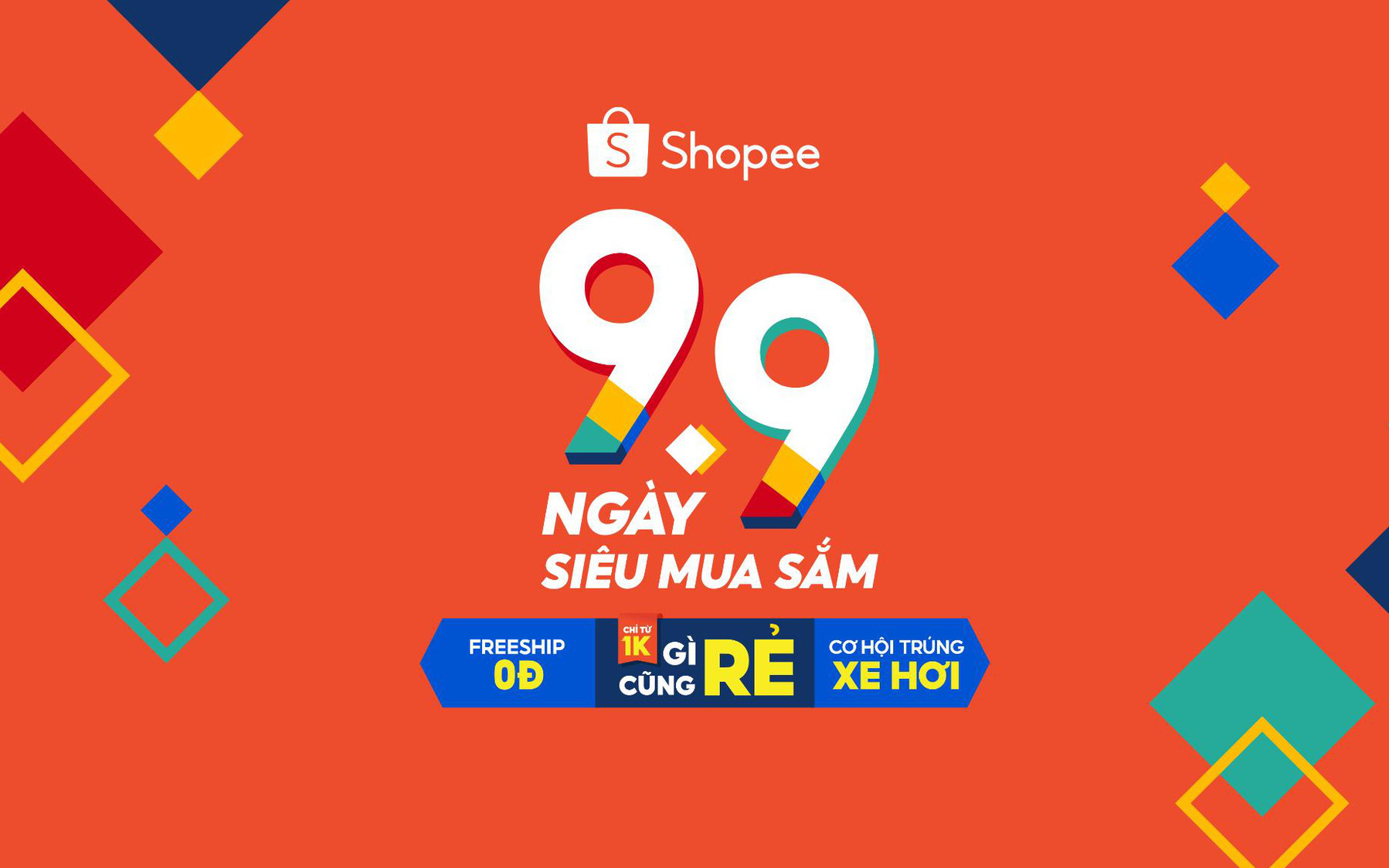 Shopee mở màn mùa sale sôi động nhất năm với sự kiện 9.9 Ngày Siêu Mua Sắm