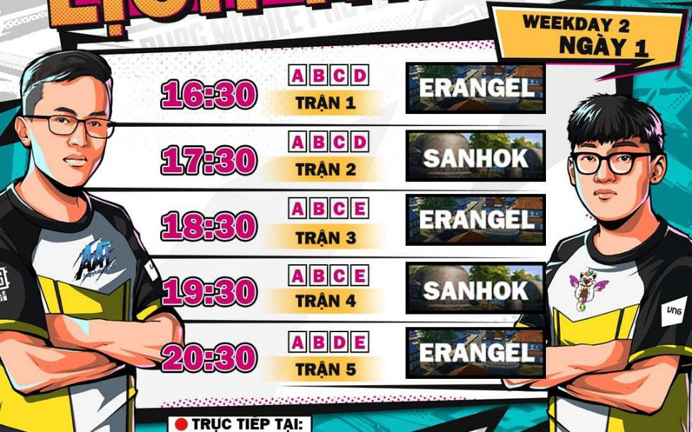 PMPL Việt Nam mùa 4 trở lại sôi động ngay từ những tuần thi đấu đầu tiên