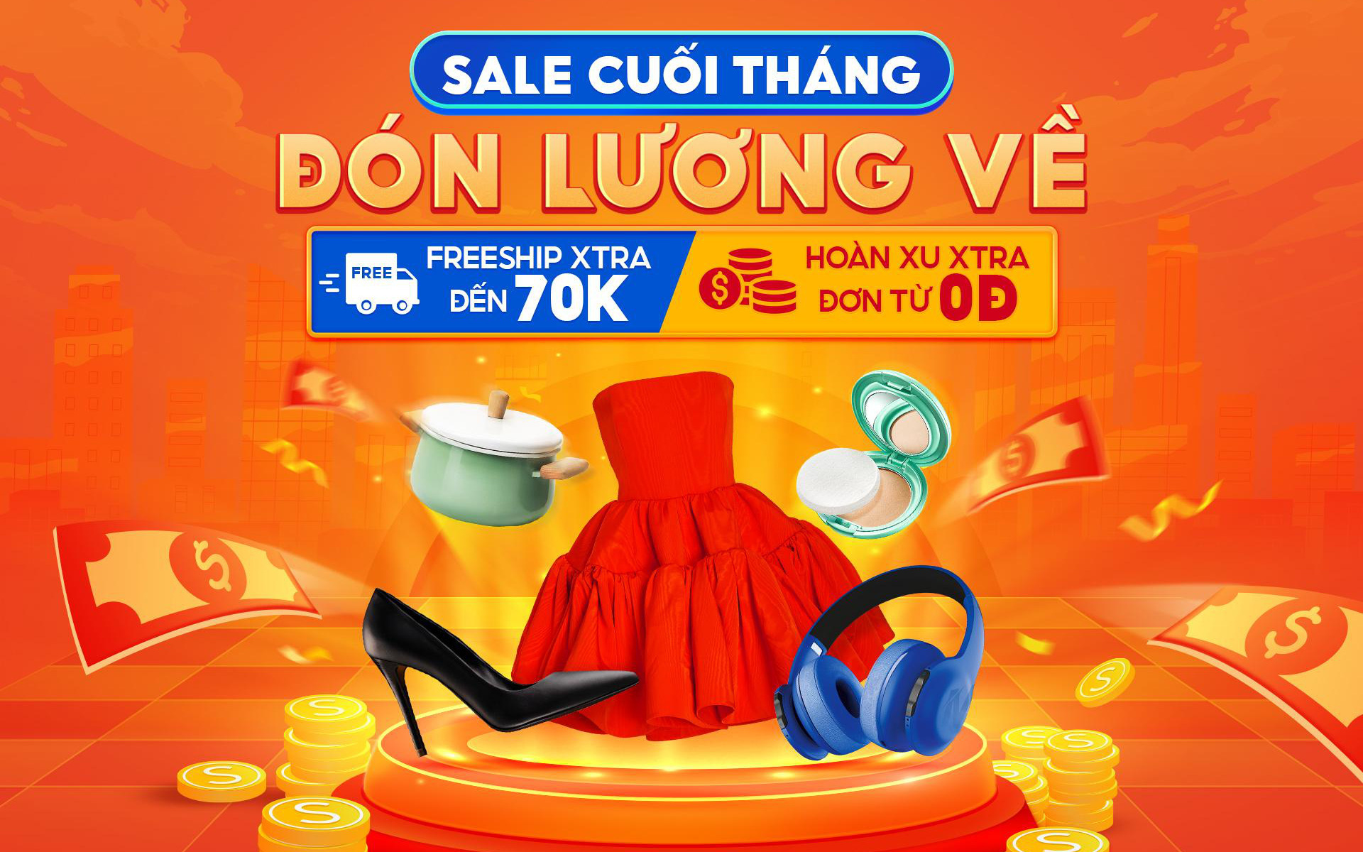 “Ting ting” lương về, Shopee sale sập sàn: Deal quần áo, mỹ phẩm và đồ điện tử ưu đãi “khủng” lên đến 50%
