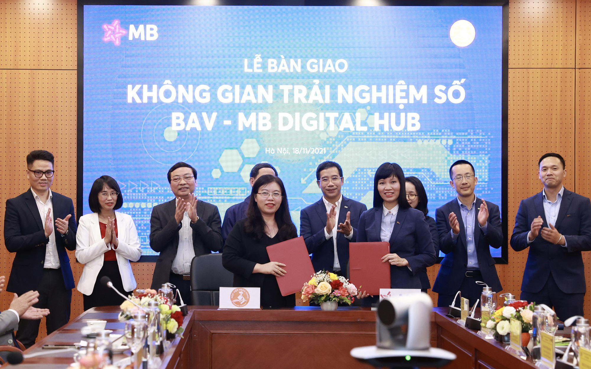 BAV - MB Digital Hub: Không gian trải nghiệm ngân hàng số cho sinh viên Học viện Ngân hàng