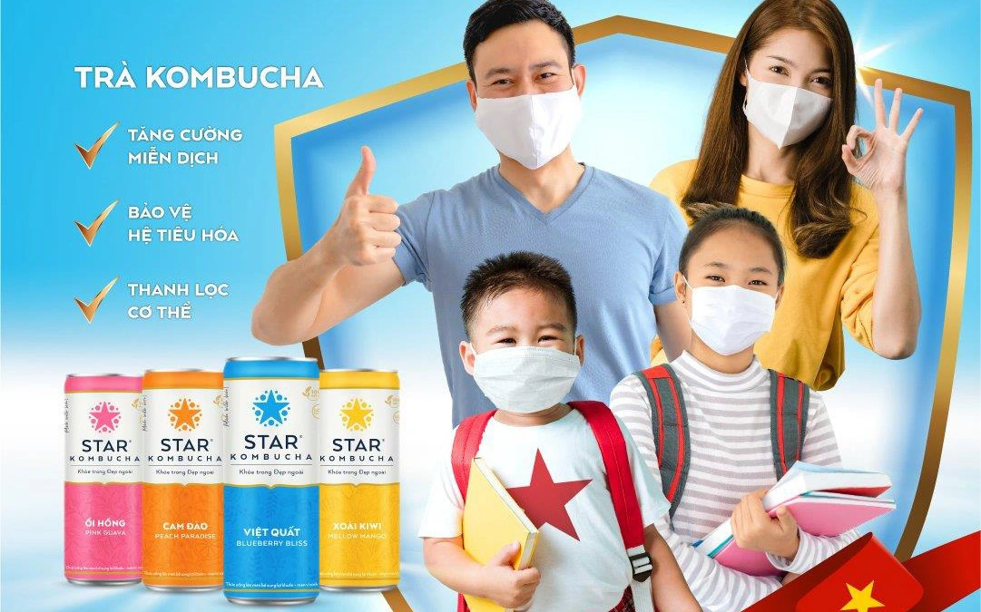 Star Kombucha khởi động chiến dịch nâng cao sức khỏe cộng đồng