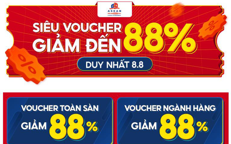 Dân tình nô nức săn sale Shopee tại 8.8 Siêu Sale Freeship