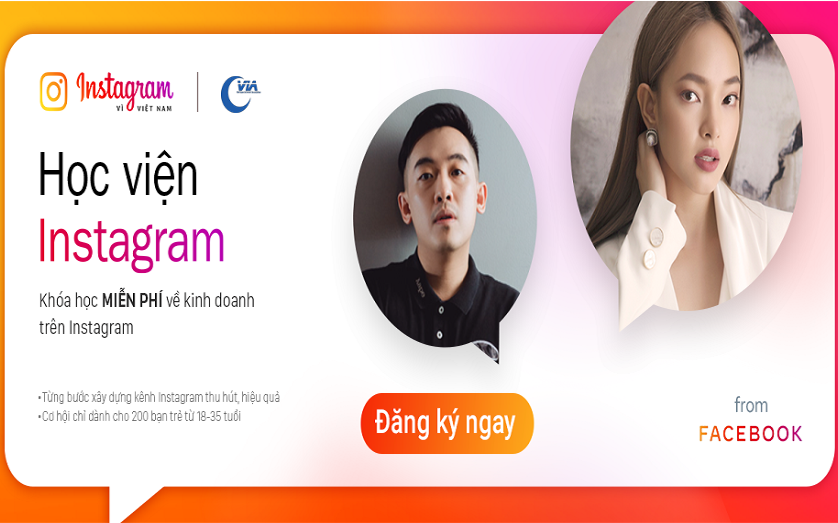 Cơ hội có 1-0-2 dành cho các bạn trẻ đam mê kinh doanh trải nghiệm khóa học hấp dẫn tại “Học viện Instagram”