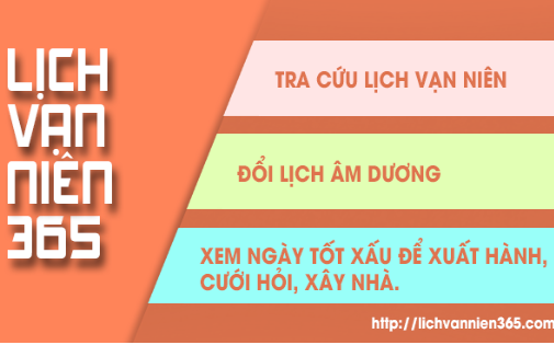 Lịch Vạn Niên 365 - Khi công nghệ giữ gìn nét văn hóa truyền thống