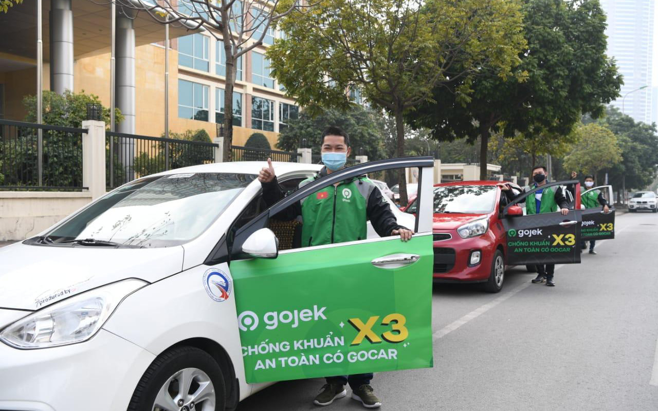 Gojek chính thức triển khai dịch vụ GoCar tại Hà Nội