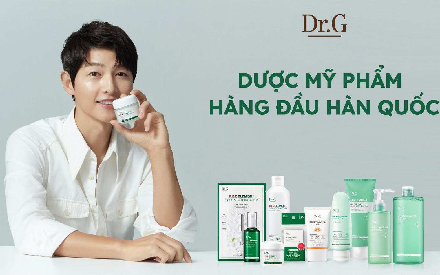 Song Joong Ki &quot;đến Việt Nam&quot; cùng Dr.G - Dược mỹ phẩm hàng đầu Hàn Quốc