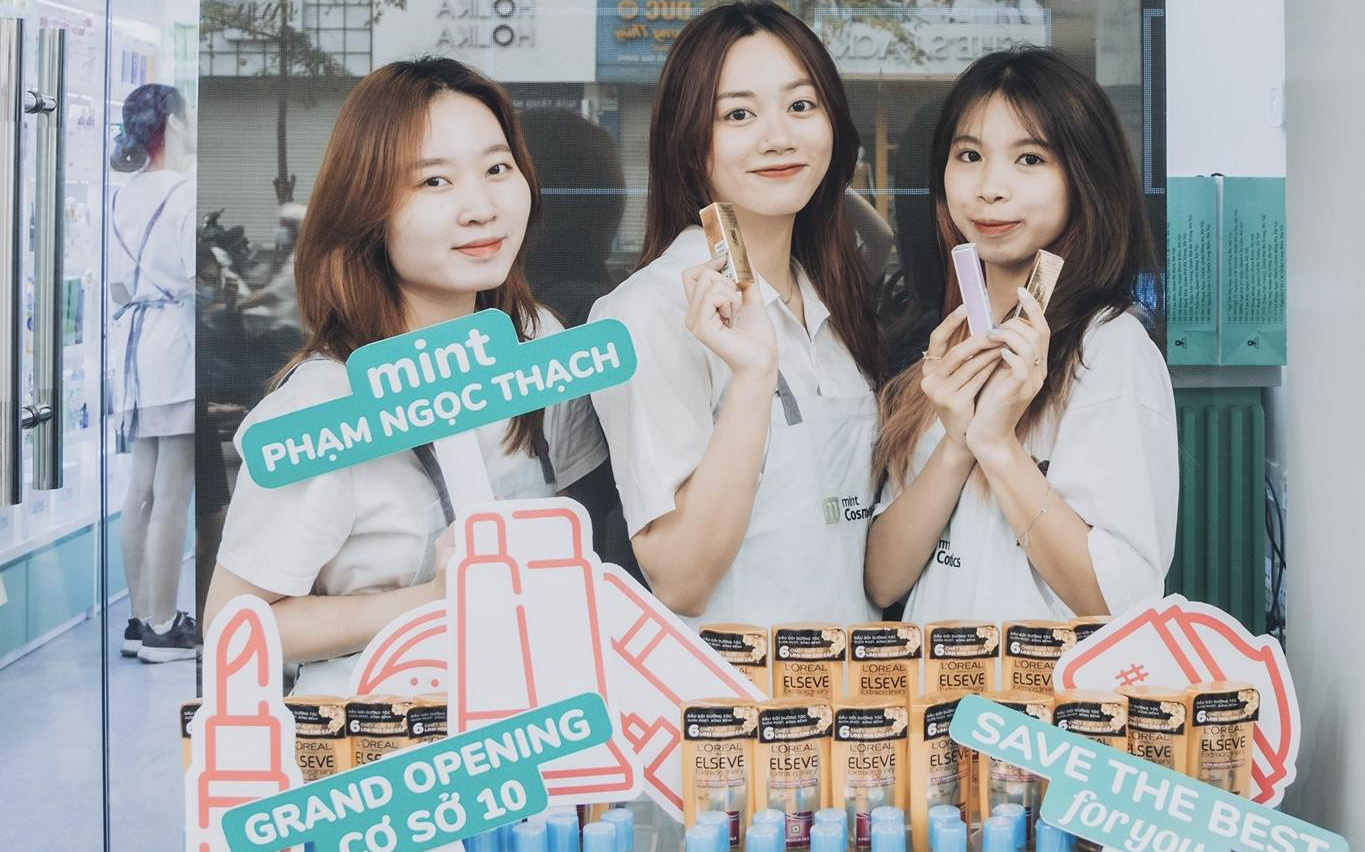 Mint Cosmetics - hành trình từ “một cửa hàng mỹ phẩm nhỏ” đến hệ thống phân phối mỹ phẩm lớn tại Hà Nội