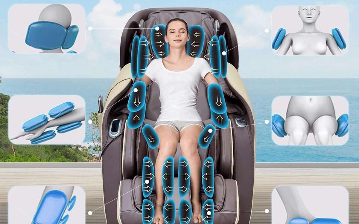 Tác dụng &quot;kỳ diệu&quot; của ghế massage toàn thân KLC đối với sức khỏe