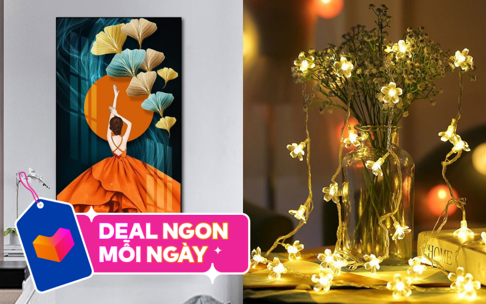 LazMall sale đổ bộ 15.5, Kim Ngưu mau bơi vào sắm item decor phòng ngủ cực chất, giá siêu mềm!