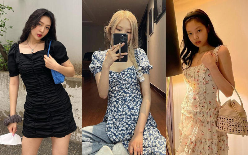 Học idol Hàn cách diện đồ hè với 5 mẫu váy xinh xắn: vừa mát mẻ lại siêu nữ tính, diện đi cà phê &quot;sống ảo&quot; là hết ý