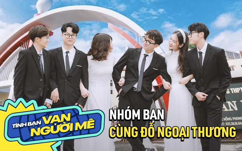 Chơi thân 3 năm, nhóm bạn &quot;vạn người mê&quot; chuyên Trần Phú (Hải Phòng) cùng nhau trúng tuyển sớm vào ĐH Ngoại thương