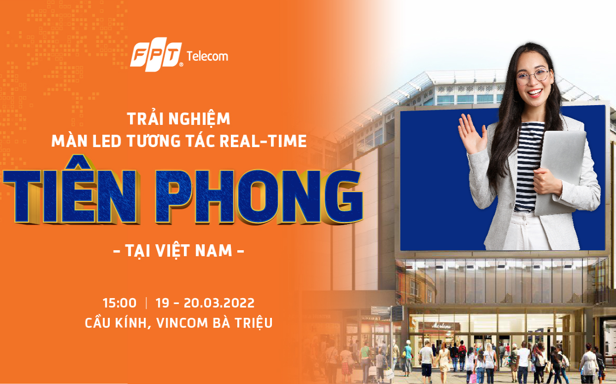 Check-in siêu hot cuối tuần: Trải nghiệm màn tương tác real-time tiên phong tại Việt Nam qua Billboard trên đường phố Hà Nội