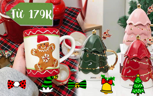 Sắm cốc sứ Giáng Sinh siêu cute giá từ 179K