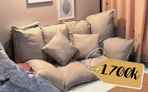 Sắm sofa bệt biến hóa khôn lường: Lúc làm ghế êm, ngả ra là có giường ngủ xịn
