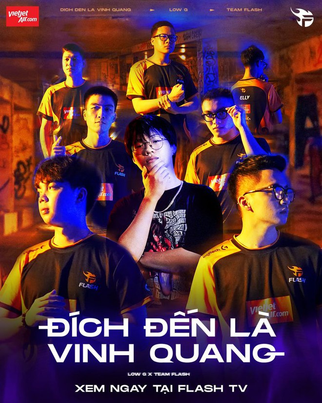 Team Flash bắt trend rap công bố đội hình cực chất, thể hiện tham vọng trở lại với mục tiêu vô địch AIC 2020 - Ảnh 2.