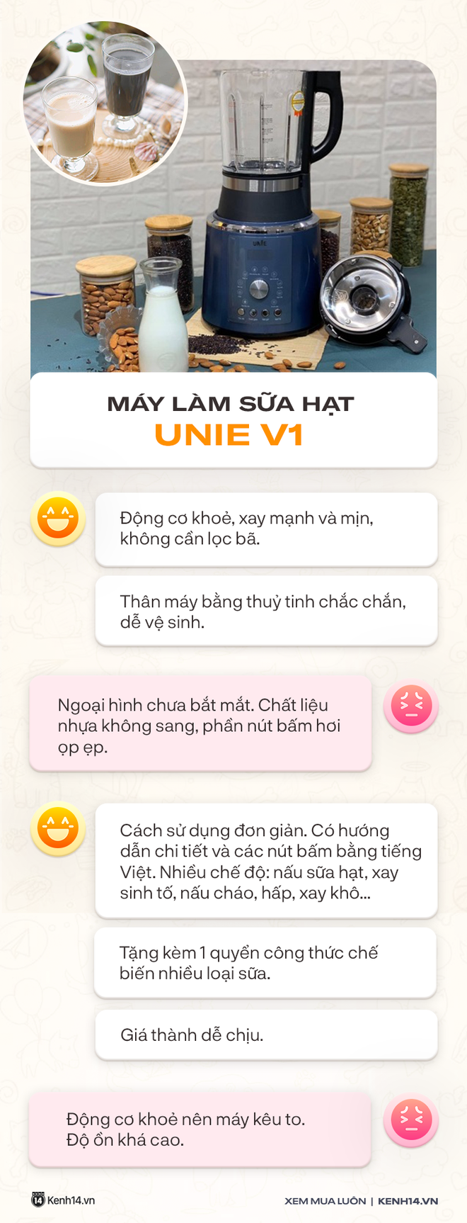 Dùng thử máy làm sữa hạt Trung Quốc, cô gái sốc vì kết quả nhận được - Ảnh 3.