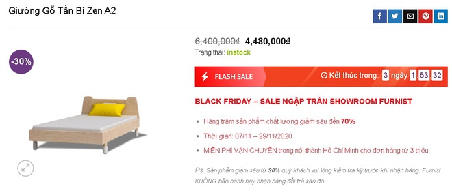 7 mẫu giường ngủ đang được sale mạnh đến 50%, tiết kiệm ngay bạc triệu - Ảnh 1.