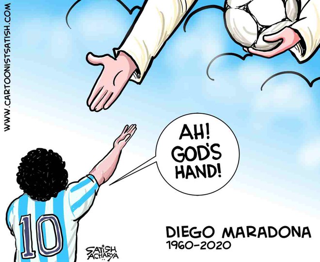Mạng xã hội tràn ngập hashtag thương tiếc danh thủ người Argentina - Diego Maradona - Ảnh 7.