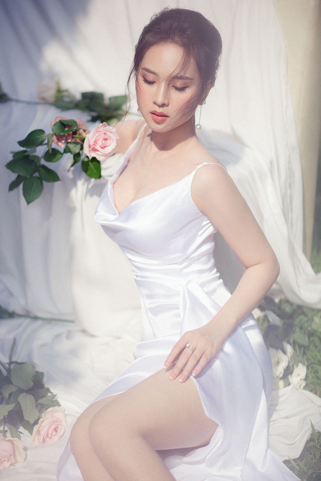 Gái đẹp xứ Nghệ từng 2 lần thi Hoa hậu khoe nhan sắc gợi cảm trong bộ ảnh mới - Ảnh 4.