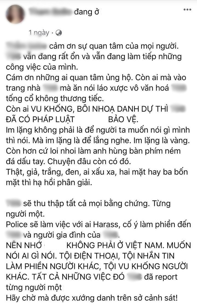 Hoàng Anh dính tin đồn có bạn gái mới, nhân vật nữ lập tức đăng status làm rõ và nhờ cơ quan chức năng can thiệp - Ảnh 2.