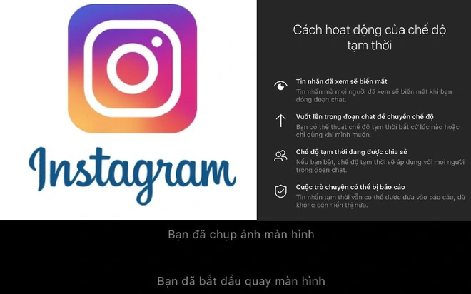 Instagram chính thức gửi thông báo về chính chủ khi bị chụp màn hình, người người nhà nhà kháo nhau 1001 cách lách luật - Ảnh 1.