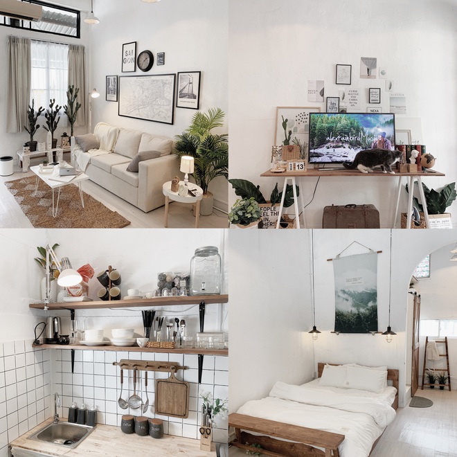 Chung cư cổ từ thời ông bà anh lên đời lung linh sau cải tạo, nhìn ảnh after chẳng ai nghĩ do dân nghiệp dư làm - Ảnh 2.