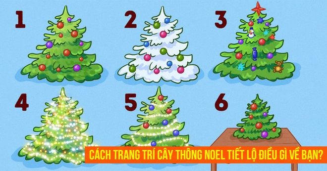 Quiz: Đêm Giáng sinh hãy chọn cho mình một cách trang trí cây ...