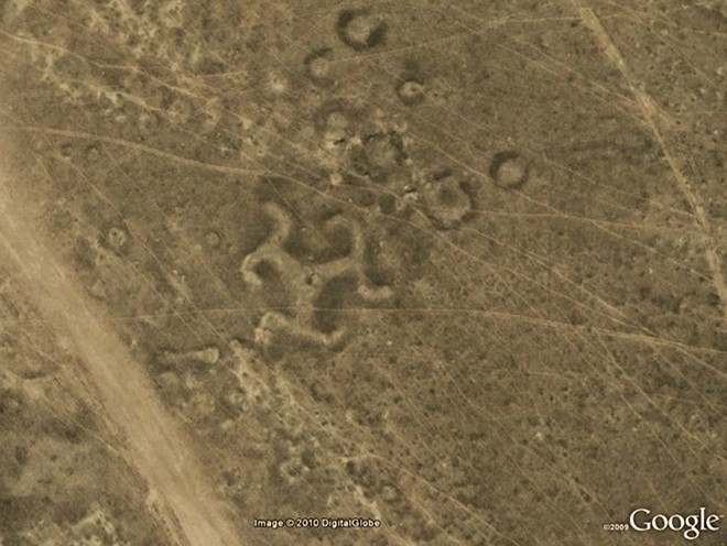 Những địa điểm kì lạ trên thế giới vô tình được Google Earth phát hiện, các nhà khoa học cũng chưa tìm được lời giải - Ảnh 5.