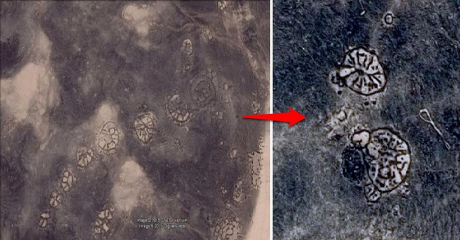 Những địa điểm kì lạ trên thế giới vô tình được Google Earth phát hiện, các nhà khoa học cũng chưa tìm được lời giải - Ảnh 1.