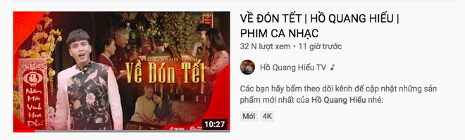 Thứ 2 cuối cùng của năm, Hồ Quang Hiếu hứng khởi chờ MV Tết của mình lên sóng nhưng ai ngờ ekip đã đăng từ... 12 giờ đêm qua - Ảnh 2.