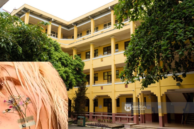 Nữ sinh 2K1 chơi lớn nhuộm tóc ton sur ton với các toà nhà của trường, xem thành tích học càng choáng váng hơn - Ảnh 10.