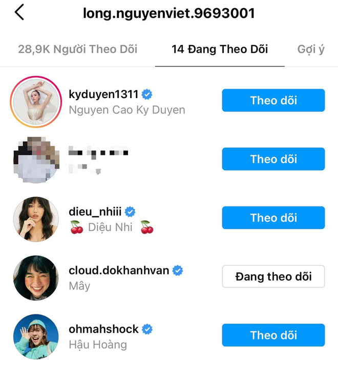 Khánh Vân chỉ follow duy nhất 2 người trong hội chị em Sao Nhập Ngũ 2020 trên Instagram - Ảnh 6.