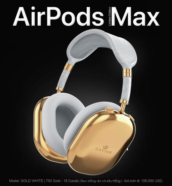 Đây có thể là chiếc tai nghe AirPods đắt nhất thế giới, giá sương sương khoảng 2,5 tỷ đồng - Ảnh 3.