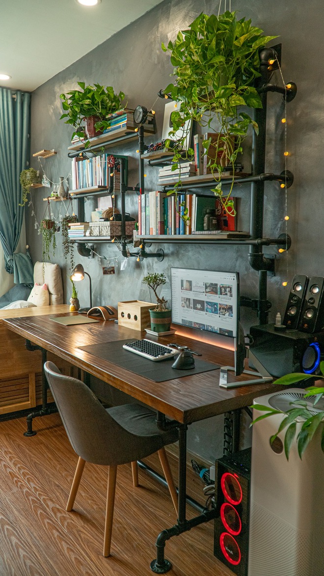 Nữ YouTuber tự decor nhà khiến dân tình càng ngắm càng nghiện, biết tổng chi phí sửa sang lại càng nể - Ảnh 3.